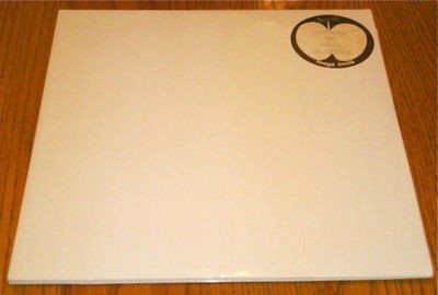 THE BEATLES WHITE ALBUM APPLE LABEL WHITE COLORED VINYL COMPLETE w 