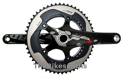    13 Exogram GXP 165mm 50 34 Road Bike Crank set Compact Carbon Fibr