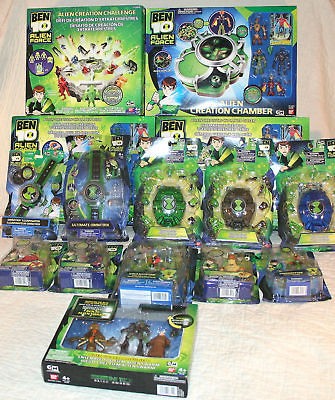 BEN 10 ALIEN FORCE NEW CREATION CHAMBER OMNITRIX FIGURE