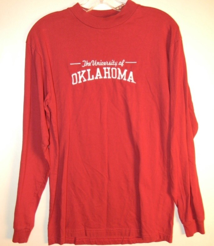 RedOak For Ladies Oklahoma University Sooners Red Longsleeve T shirt 