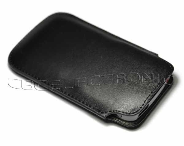 New Black leather Pouch Case Sleeve for Nokia E71 E72