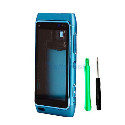 New Replacement Full Housing Case Cover for Nokia N8 Blue