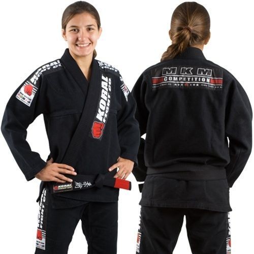 ALL NEW Black KORAL MKM Jiu Jitsu Gi Size A4 BJJ