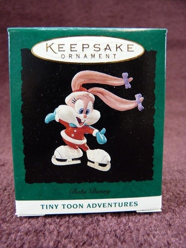 Hallmark Miniature 1994 Tiny Toon Babs Bunny Ornament 04116 NIB (8923)