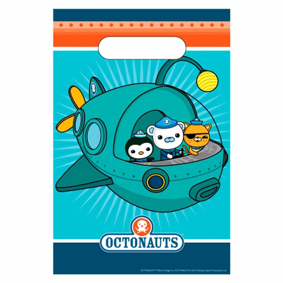 Octonauts Party Adventure Barnacles Kwazii Peso Plastic Gift Loot 