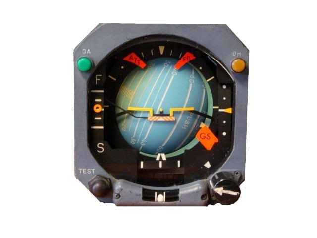 BOEING 727 ATTITUDE DIRECTOR INDICATOR HZ 6F 2590281 907