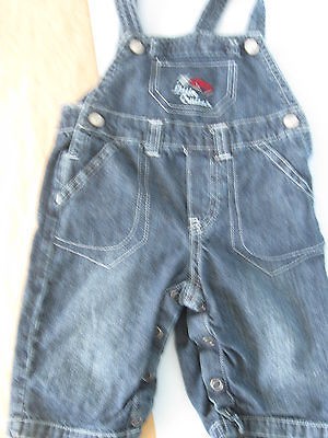 Koala Baby Little Cruiser blue denim overalls 3   6 months 4 pockets