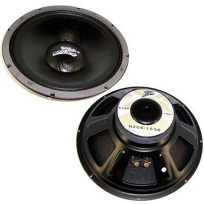 PAIR 675W WATT 15 INCH SUBWOOFER SPEAKERS CAR AUDIO DJ HOME 8 OHM