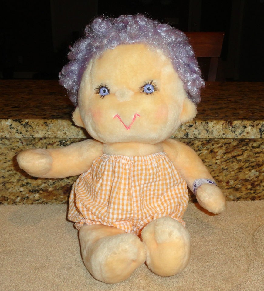 Vintage 1985 Kenner Hallmark Plush Hugga Bunch Impkins Doll