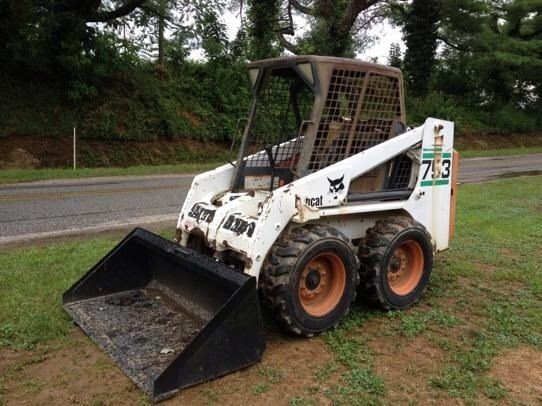 Good 2002 Bobcat 753G Skid Steer Loader