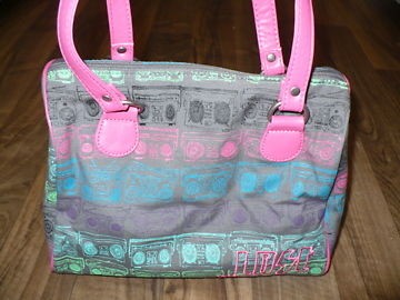 NEW LOST BOOM BOX MUSIC PURSE HANDBAG URBAN KAWAII ROCK