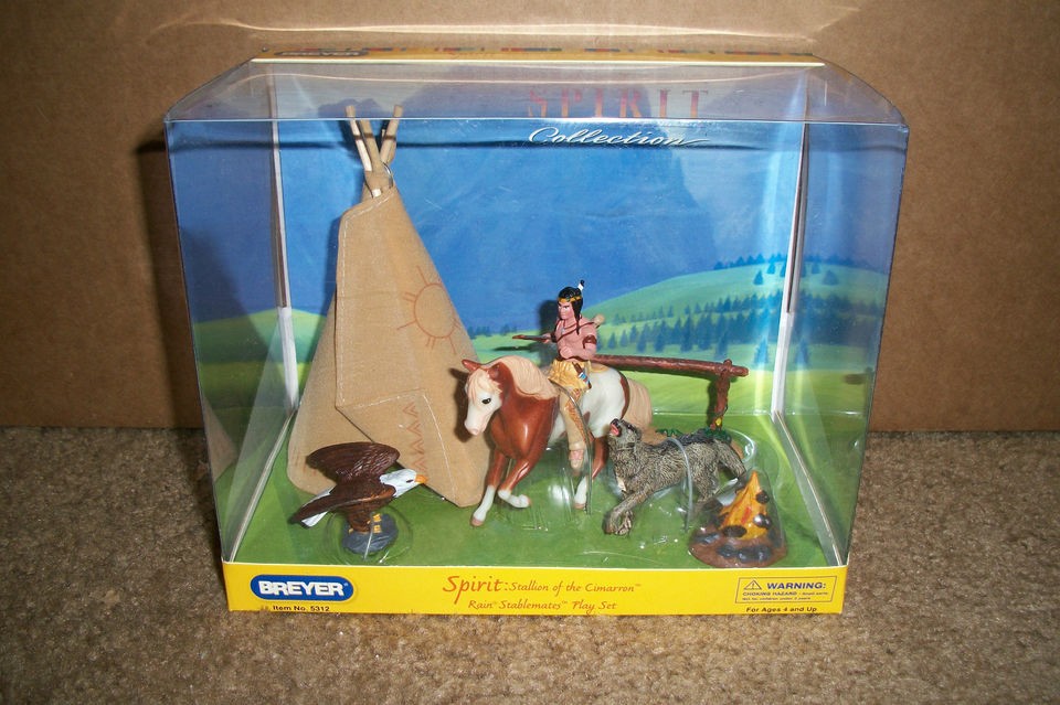 Breyer #5312 Rain Stallion of the Cimarron 2005 Stablemates Play Set 