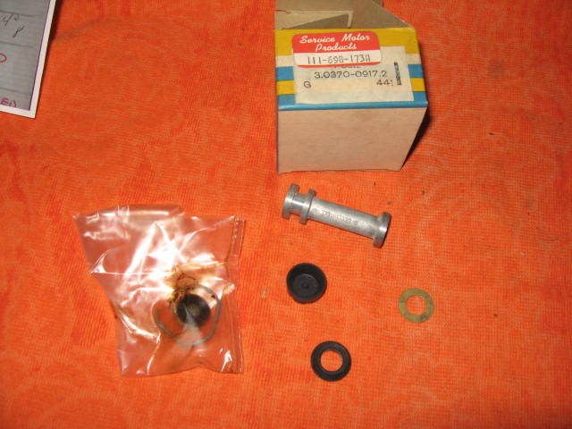 1965 1966 volkswagon beetle ghia brake master cylinder rebuild 