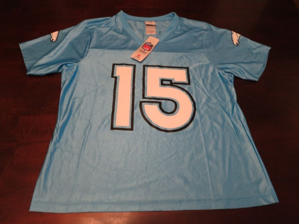   Brandon Marshall Denver Broncos Cute Baby Blue Ladies Jersey Sz L