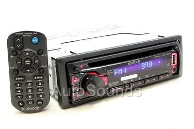   KDC 252U In Dash CD//WMA Player Front USB/AUX Input Pandora Radio