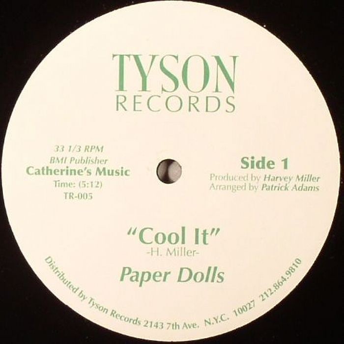 PAPER DOLLS Cool It 12 NEW VINYL Tyson Patrick Adams