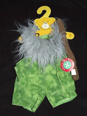 BUILD A BEAR NORWEGIAN EXCLUSIVE TROLL COSTUME RARE NWT