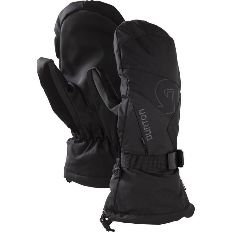 2012 NWT BURTON GORE TEX SNOWBOARD MITTENS true black gloves, mitt