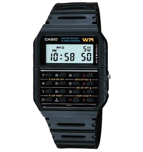 BRAND NEW CASIO RETRO CALCULATOR WATCH CA 53W 1 CA53W 1 **UK SELLER**