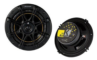 KICKER 11DS65 N 6.5 2 WAY 100W DS SERIES COAXIAL CAR SPEAKERS PAIR W 