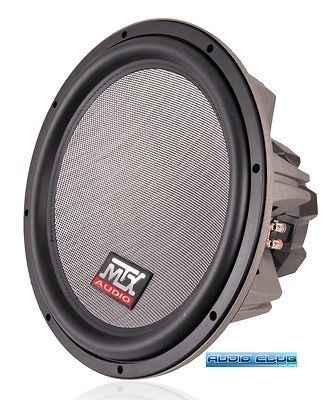 MTX AUDIO THUNDER 8000 SERIES 15 1800W MAX DUAL 2 OHMS CAR STEREO SUB 