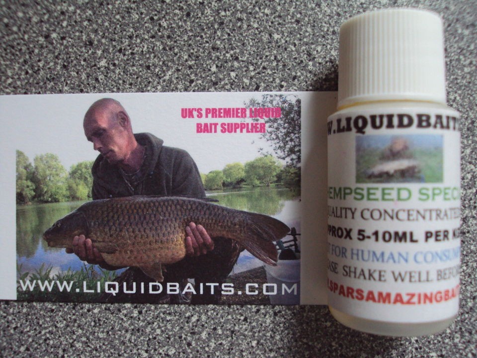 LIQUIDBAITS (UKS PREMIER LIQUID BAIT SUPPLIER) NEW 15ML SAMPLES 1 