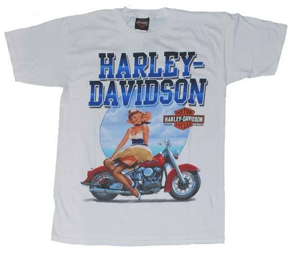    DAVIDSO​N® MILWAUKEE MENS CAPTAINS PIN UP T SHIRT NEW 302909440