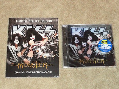 KISS MONSTER CD BEST BUY 3D STICKER MEMBER​SHIP +  ZINE PAK 