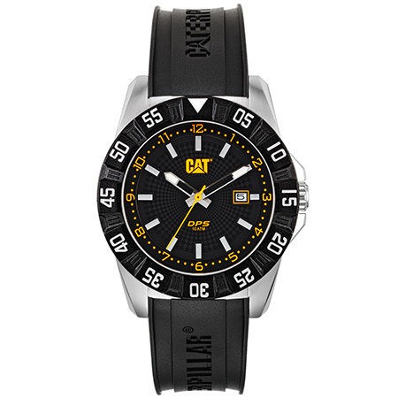   CATERPILLAR Mens Caterpillar Active Steel DPS Sport Watch CAT PM 141