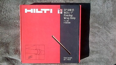 HILTI FIRE STOP WRAP CP 648E 25W  NEW IN THE BOX 33 X 1