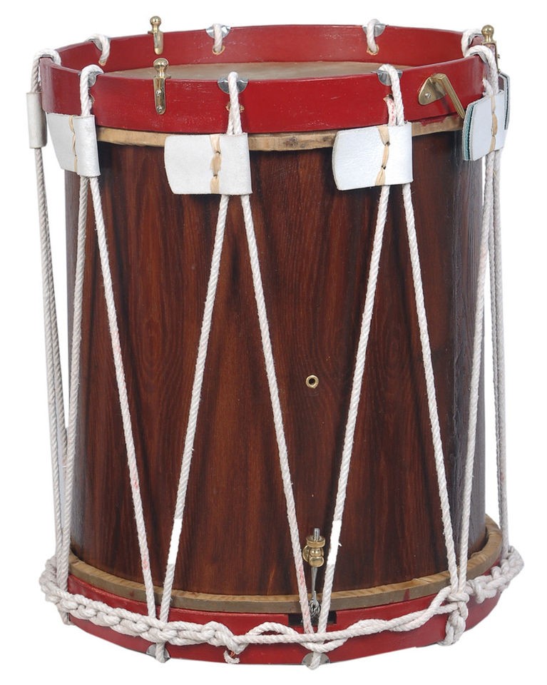 Marching Snare Drum Rope Tension Drum Renaissance Drum Civil War Drum