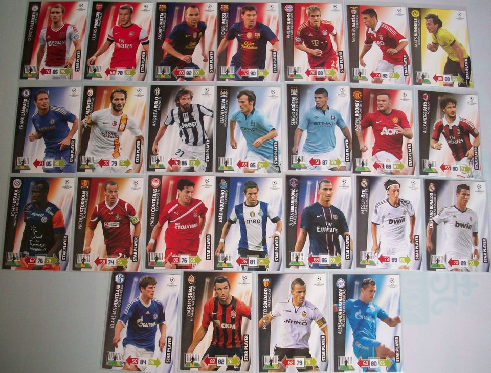   Panini Adrenalyn XL CHAMPIONS LEAGUE 2012/2013 Card Ajax   Zenit