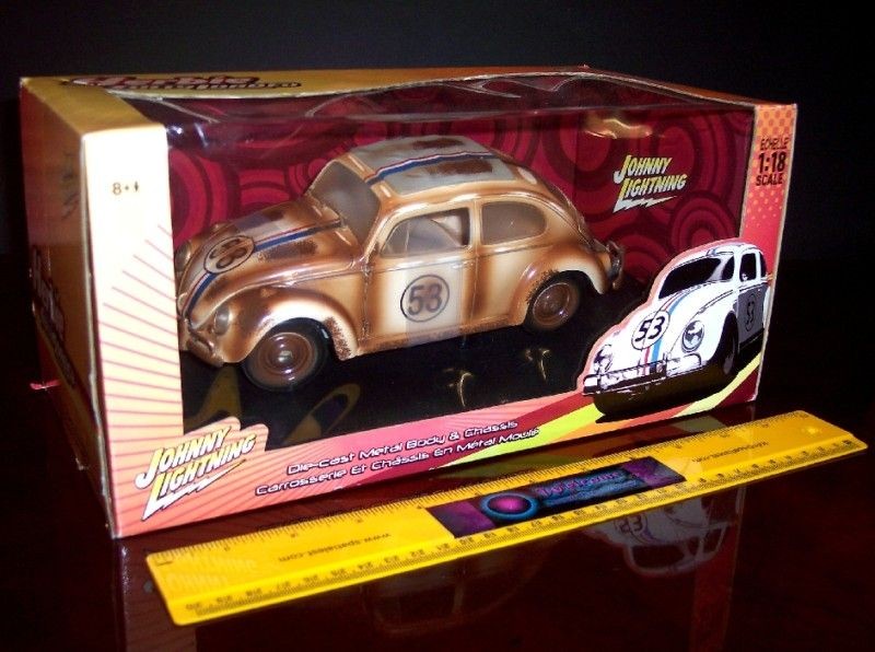 DIECAST 118 HERBIE THE LOVE BUG JUNKYARD JUNK YARD NEW