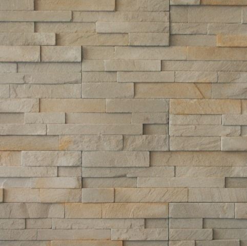 LEDGESTONE CULTURED VENEER LINEA 1 MANUFACTURED STACKED STONE WALL 