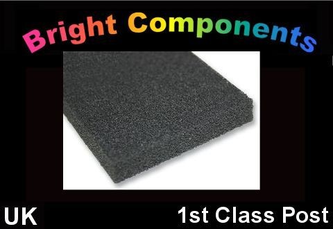 Anti static Conductive High Density Foam 150mm x 150mm