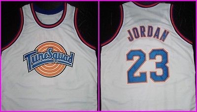 MICHAEL JORDAN SPACE JAM TUNE SQUAD JERSEY Custom Size New Fast FREE 