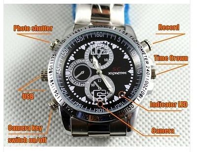 Free Ship 4GB Mini Hidden Spy Watch Camera DVR Video Recorder 