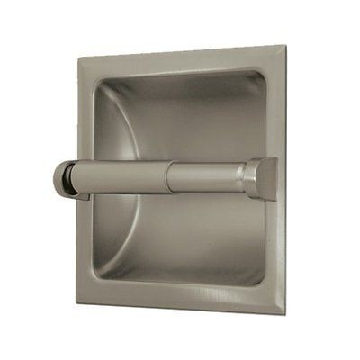 Gatco 780 Recessed Toilet Paper Holder, Satin Nickel