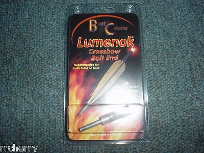   Lighted Crossbow Easton Carbon Bolt Crescent/Moon Nock barnett horton