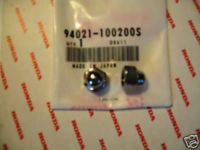 HONDA CB77 CT70 CT90 CB125 TL125 SL100 SL350 SHOCK NUTS OEM