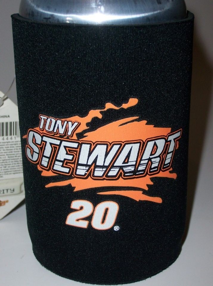 TONY STEWART  FOAM RUBBER CAN HOLDER BEER BAR BEVERAGE COLD 