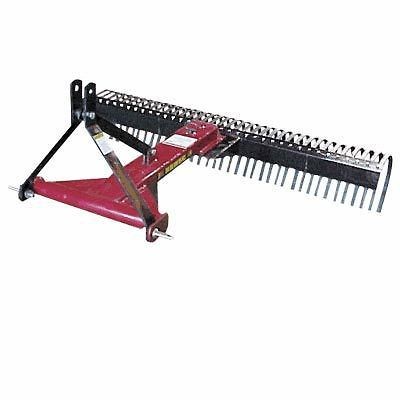 Howse Landscape Rake 3 Point Category 1 8ft Length #HLR96 R HYH N​B