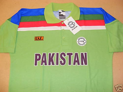 pakistan cricket jersey 1992