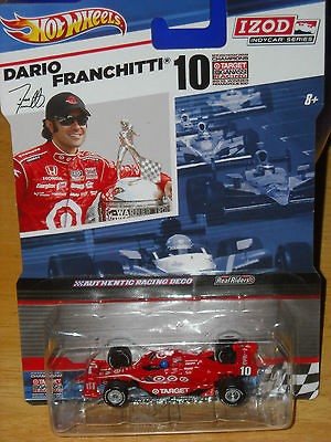 HOT WHEELS IZOD IndyCar Series Dario Franchitti Target #10