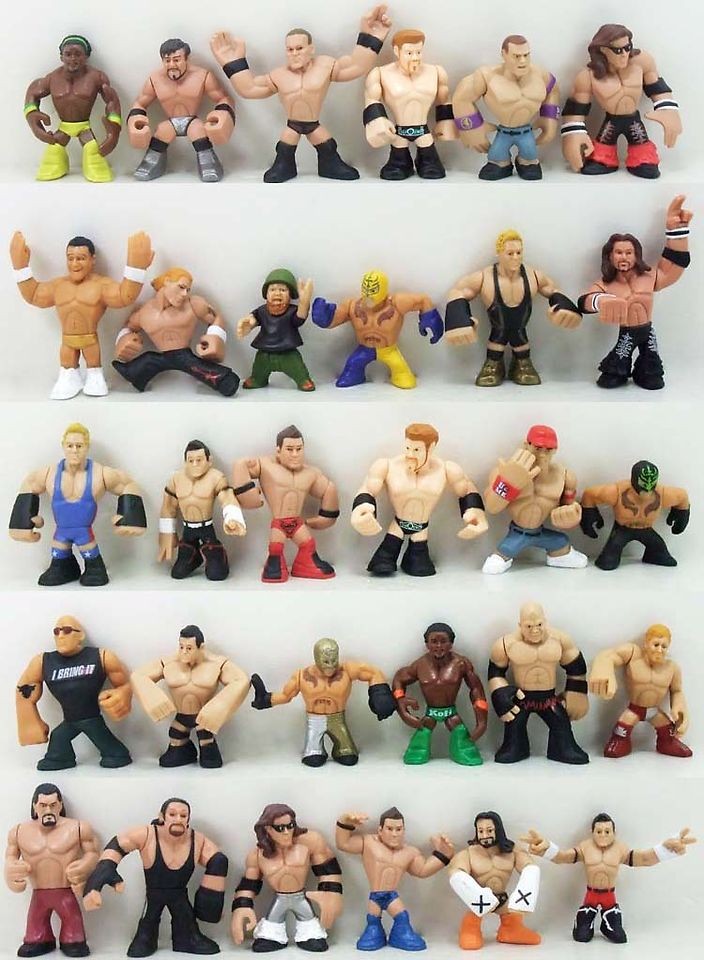 30 x MATTEL WWE RUMBLERS WRESTLING MINI FIGURE Shawn Michaels 