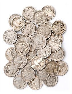 10.00 BUFFALO NICKEL LOT SALE OLD COINS 49ER BULK SALE