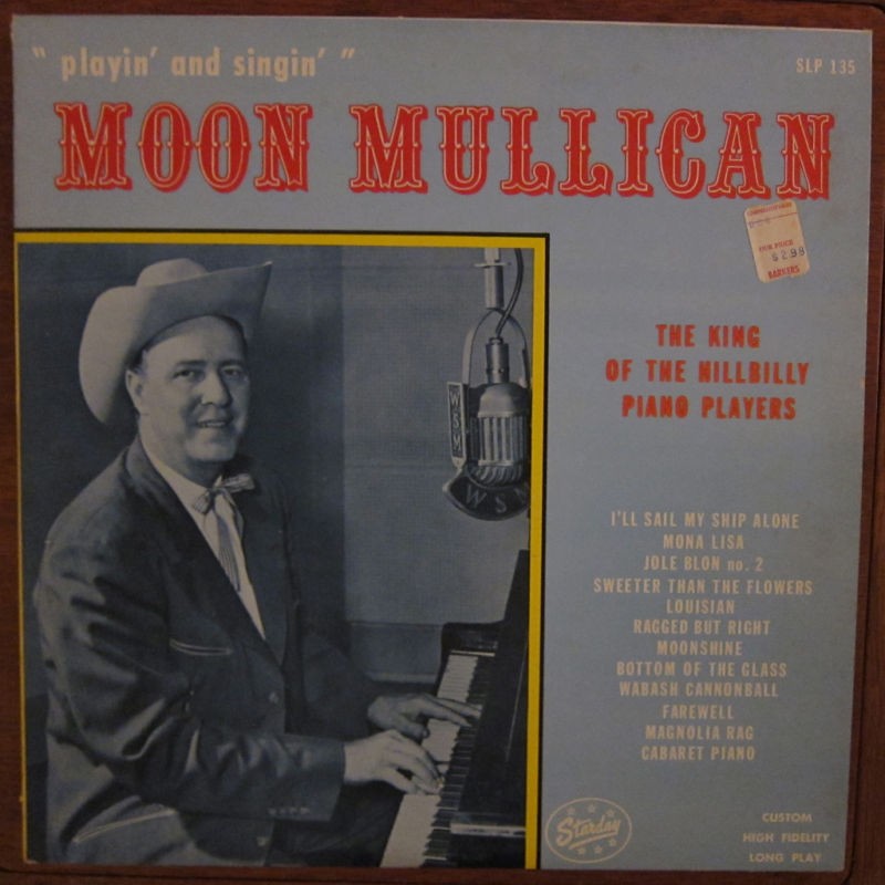 Moon Mullican  Playin and Singin LP (VG, VG+)