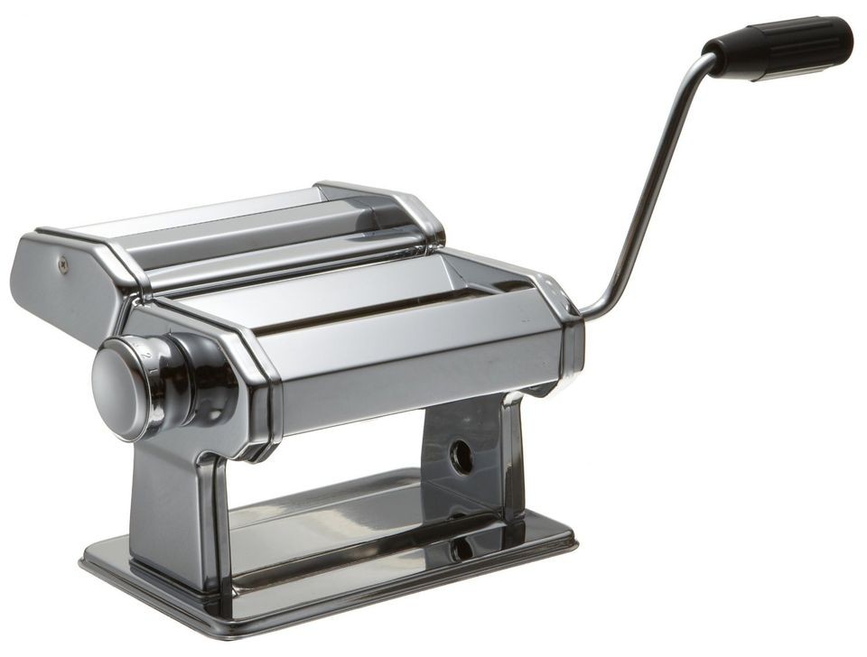 Manual 6 Pasta Maker Roller Hand Crank Machine S Steel