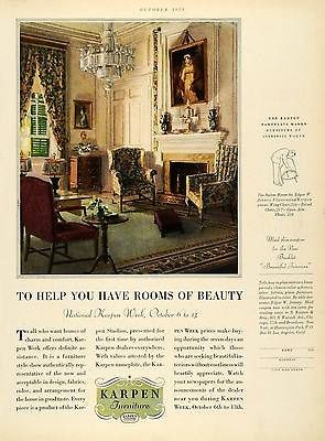   Salem Room Edgar Jenney Karpen Furniture Chair Interior Design Decor