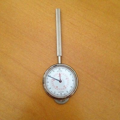   Bruning Planimeter 2378 Made Switzerland Swiss 25FT Inches Map Measure